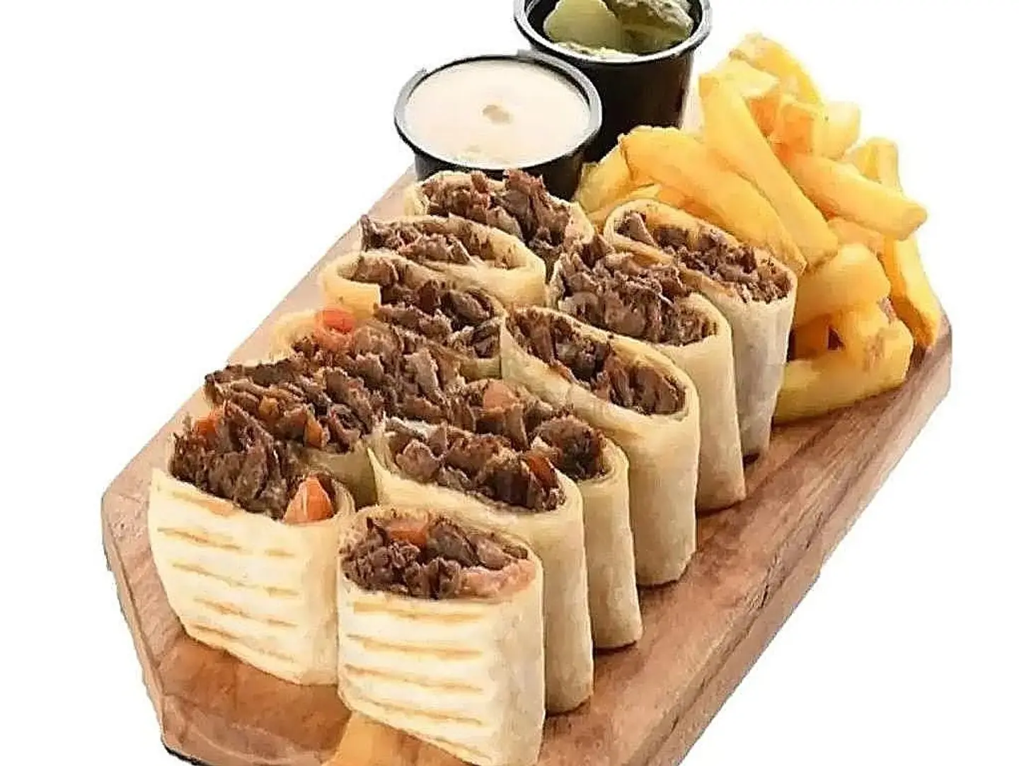Double Arabic Beef Shawarma (16 Pieces)