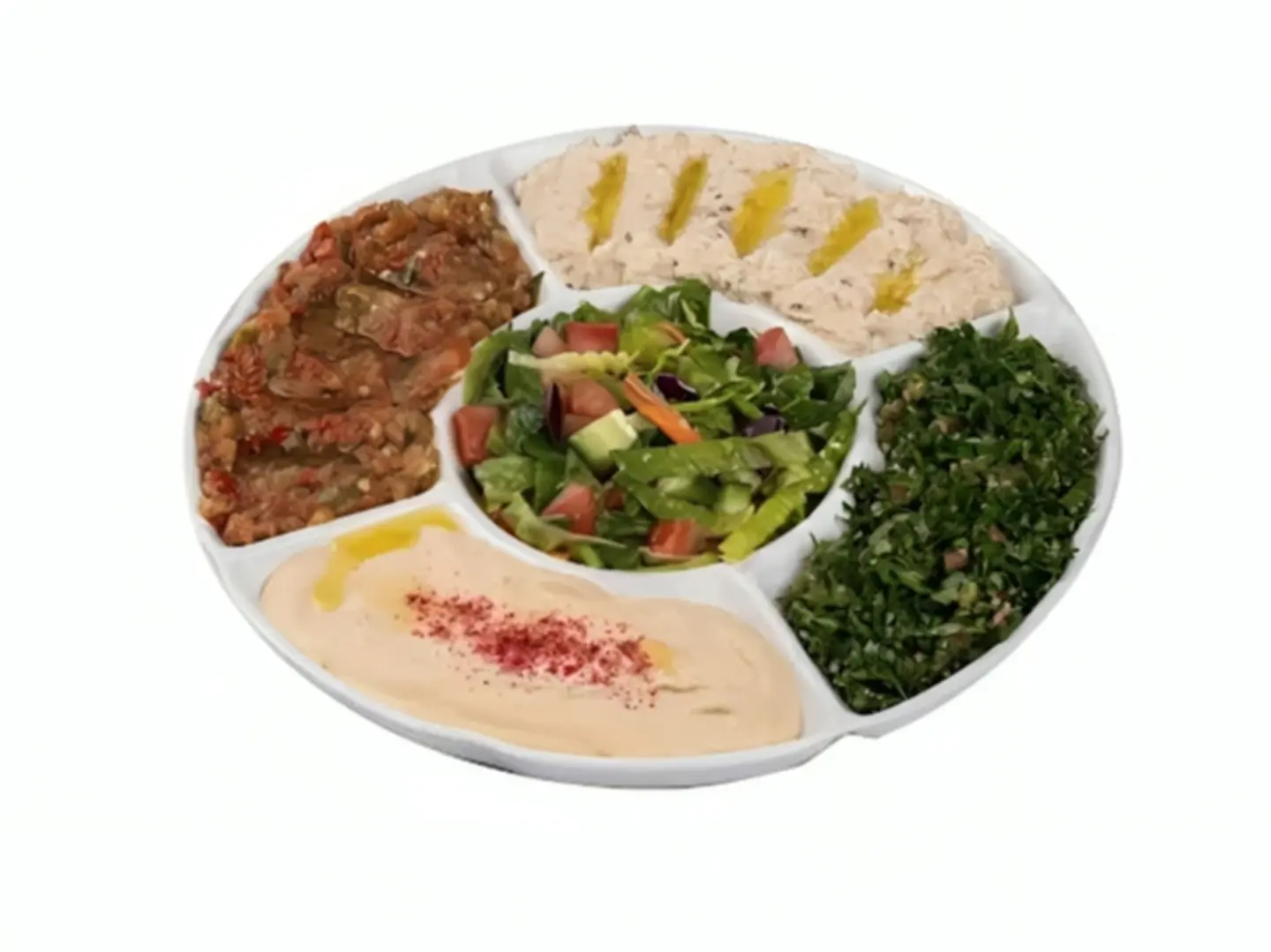 صحن مقبلات مشكل (صغير)