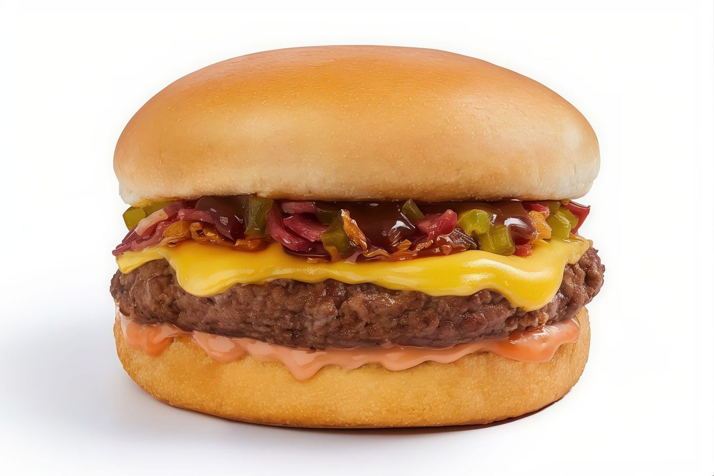 Double Cheese Melt Burger