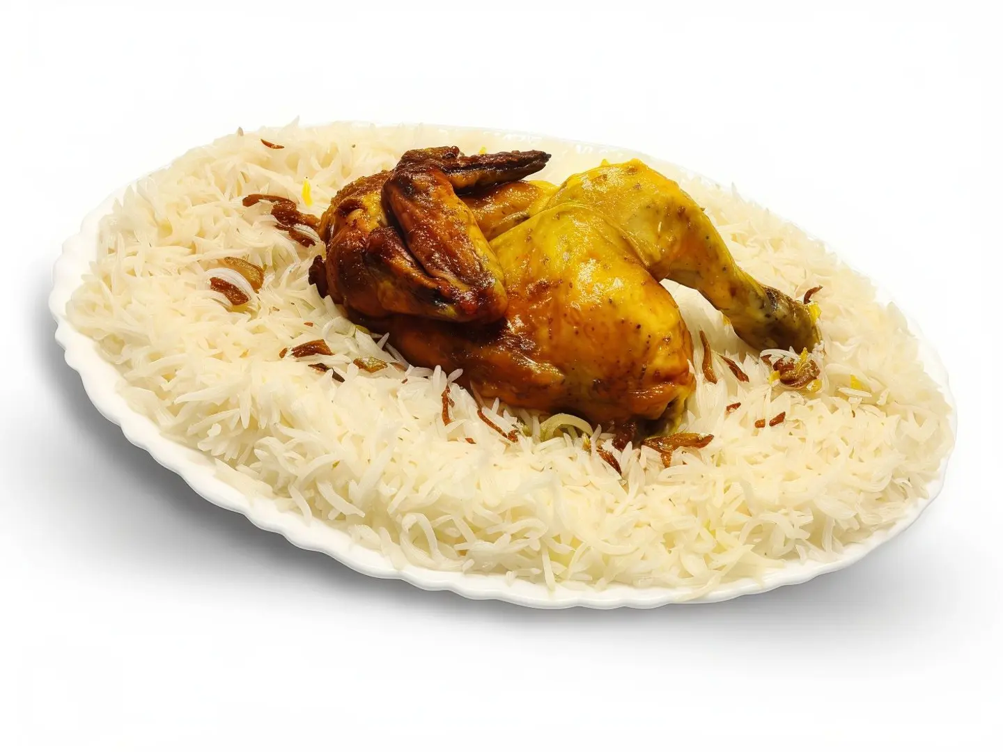 نصف دجاج مندي