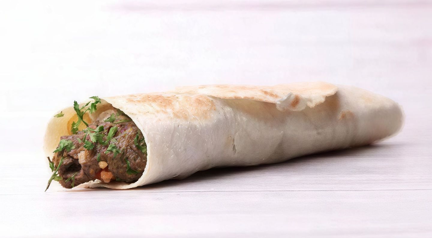ساندوتش كباب مبشور
