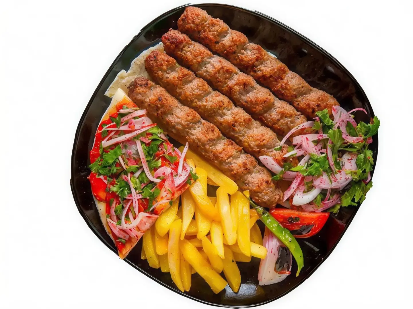6 Skewers Meat Kebab