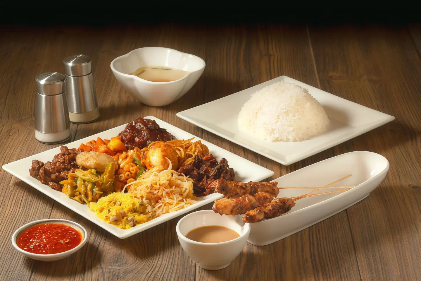 Mixed Asian Flavors Meal