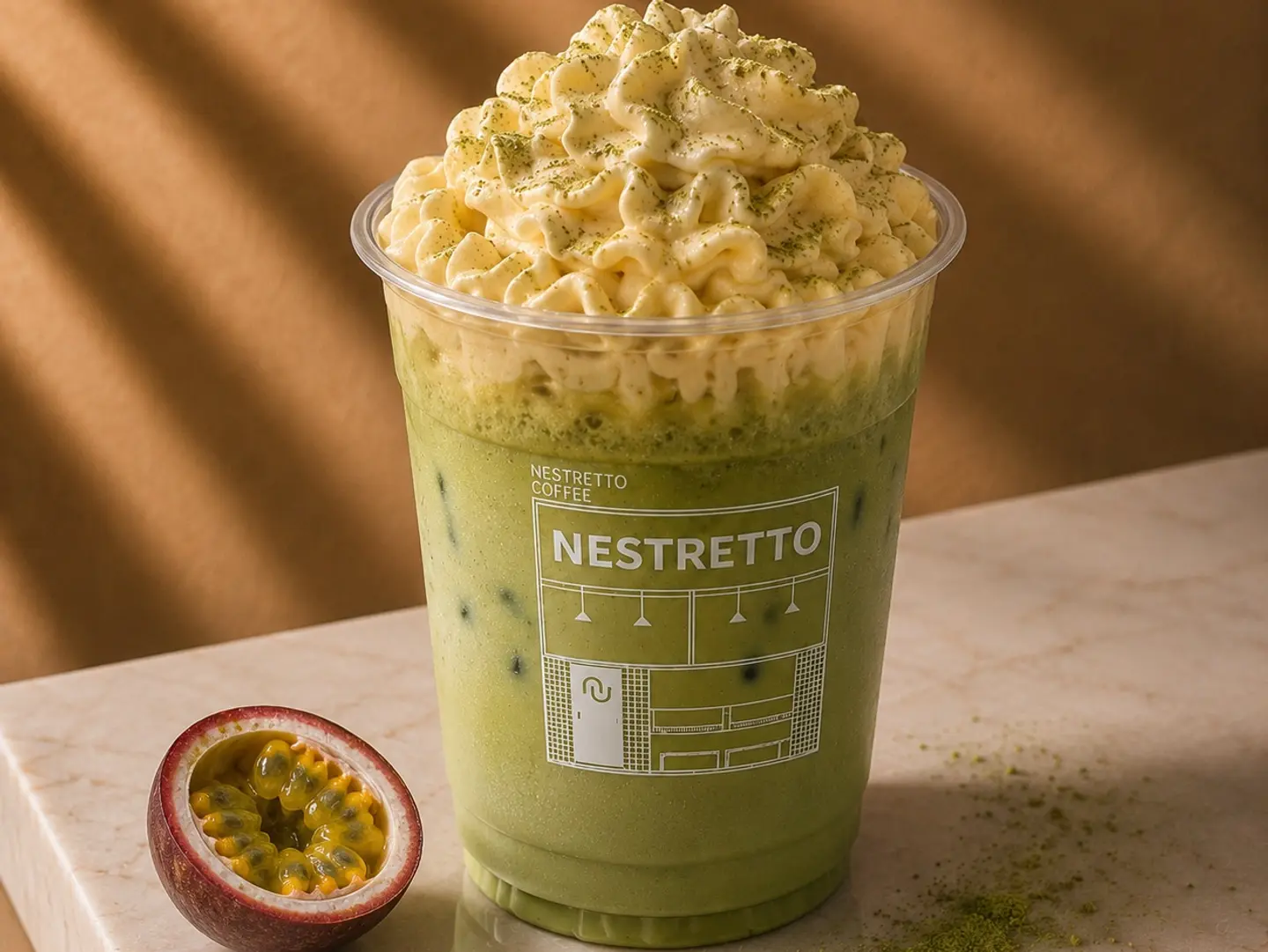 Matcha Passion Fruit