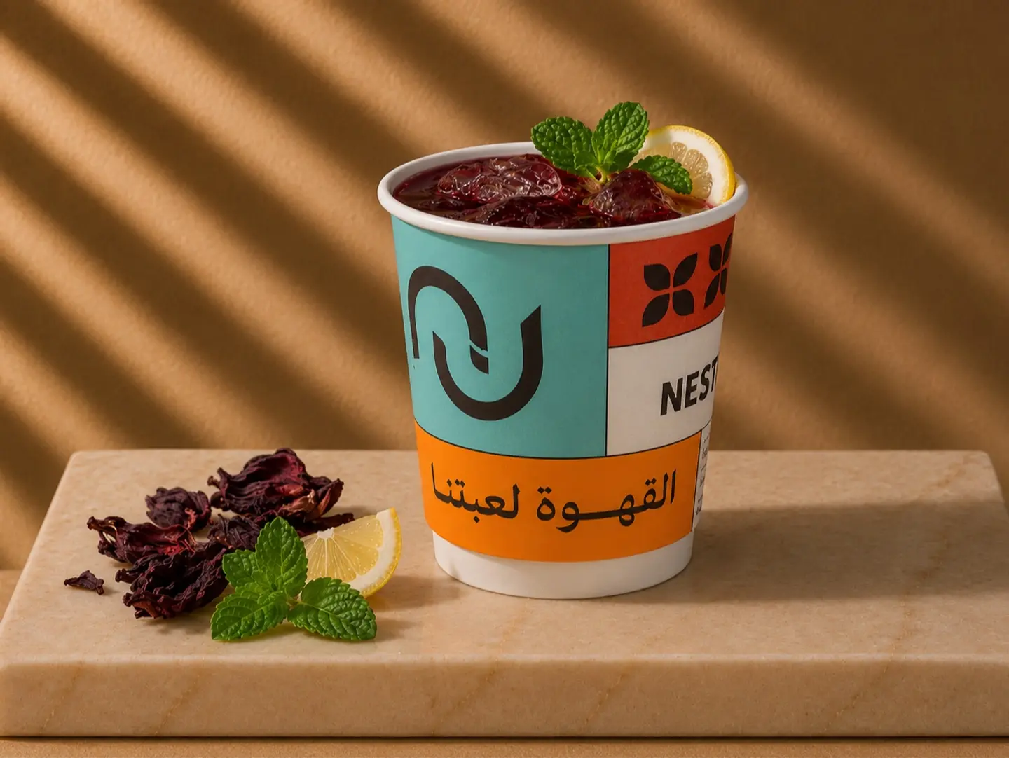 آيس كركديه وسط