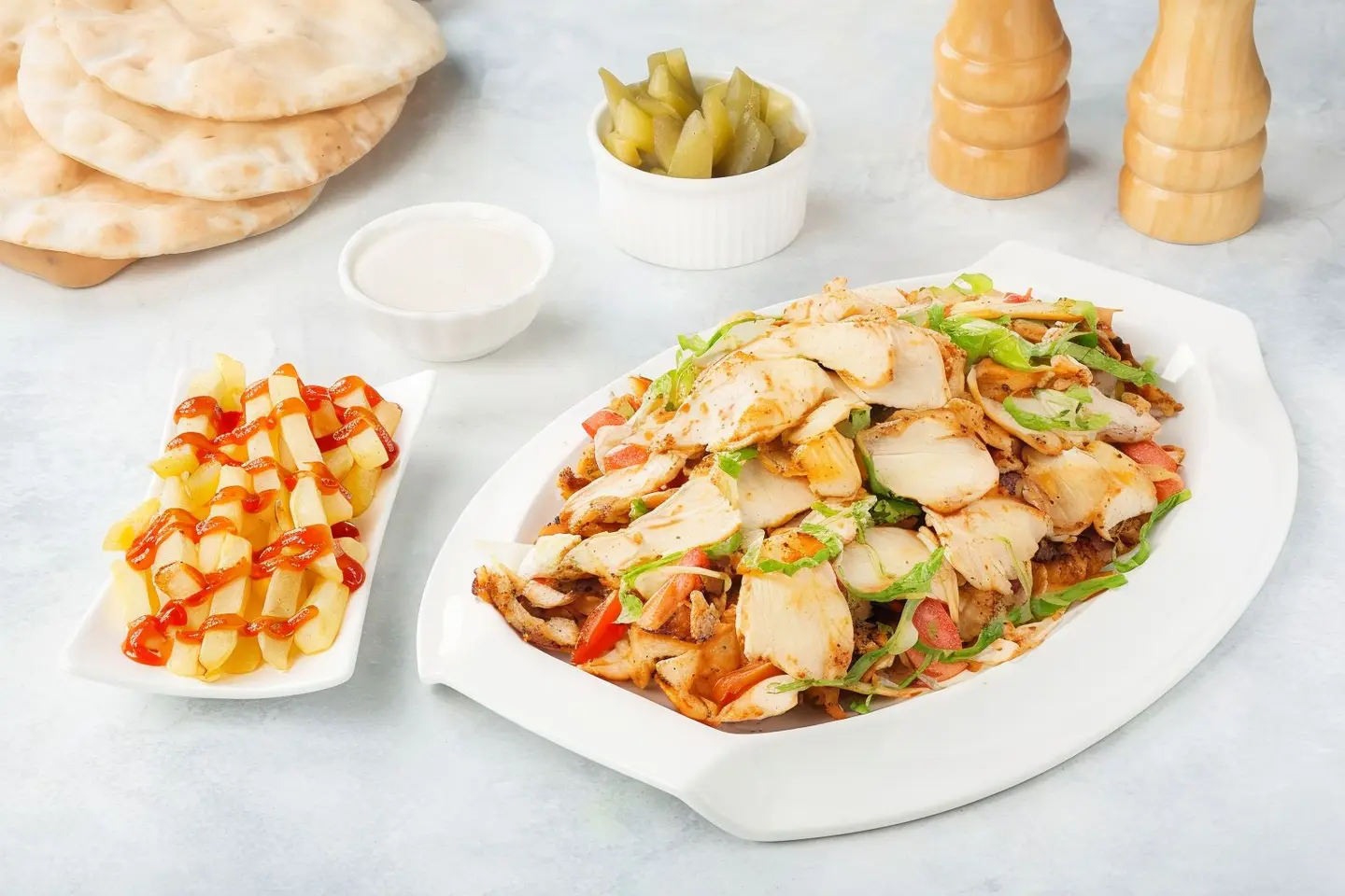 Chicken Shawarma Dish - Small