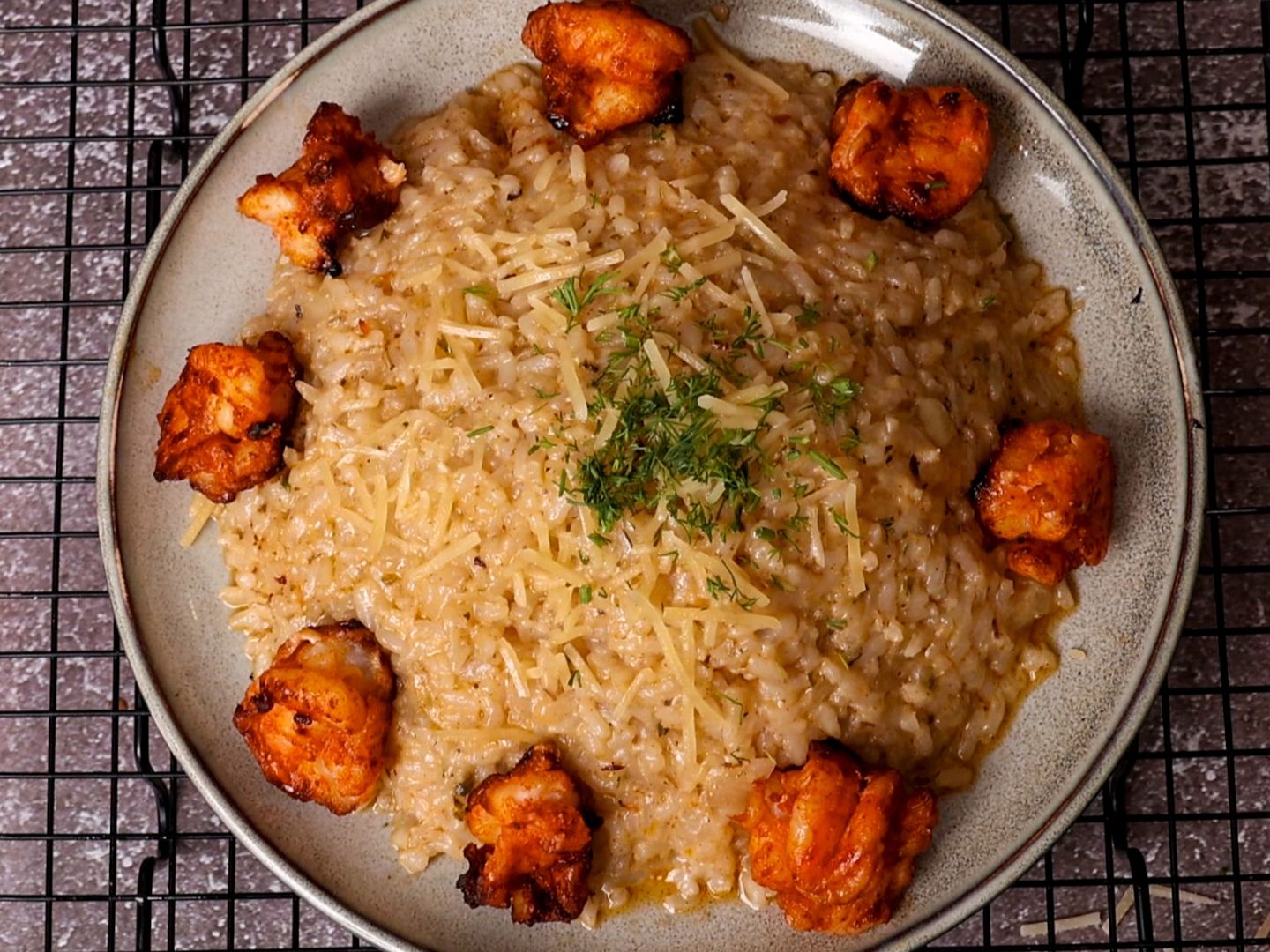‎ريزوتو الربيان