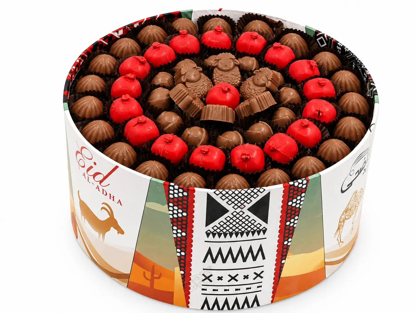 Eid Special Belgium Chocolate Tray Round 901