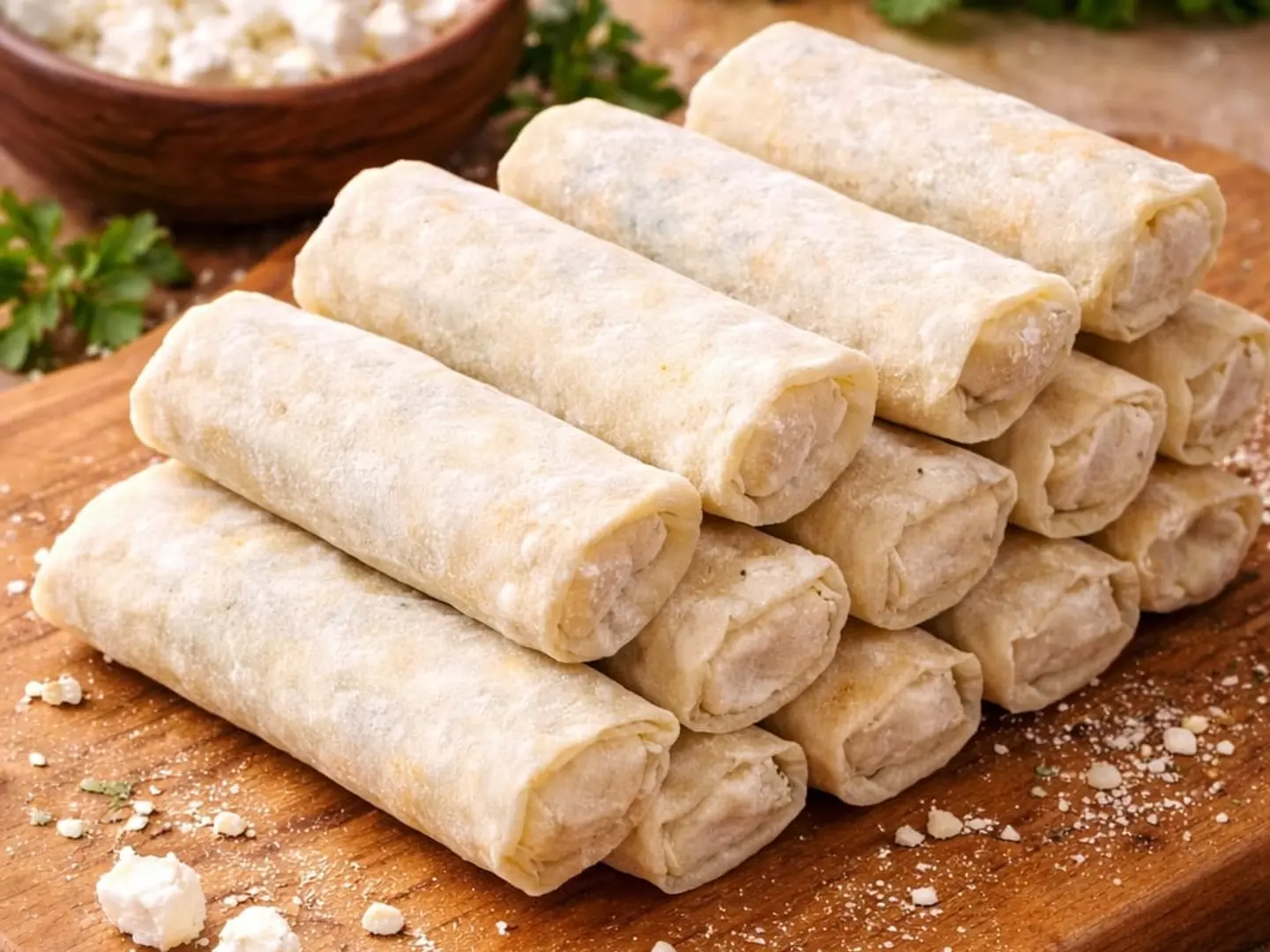 لفائف خضروات مجمدة 35 قطعة