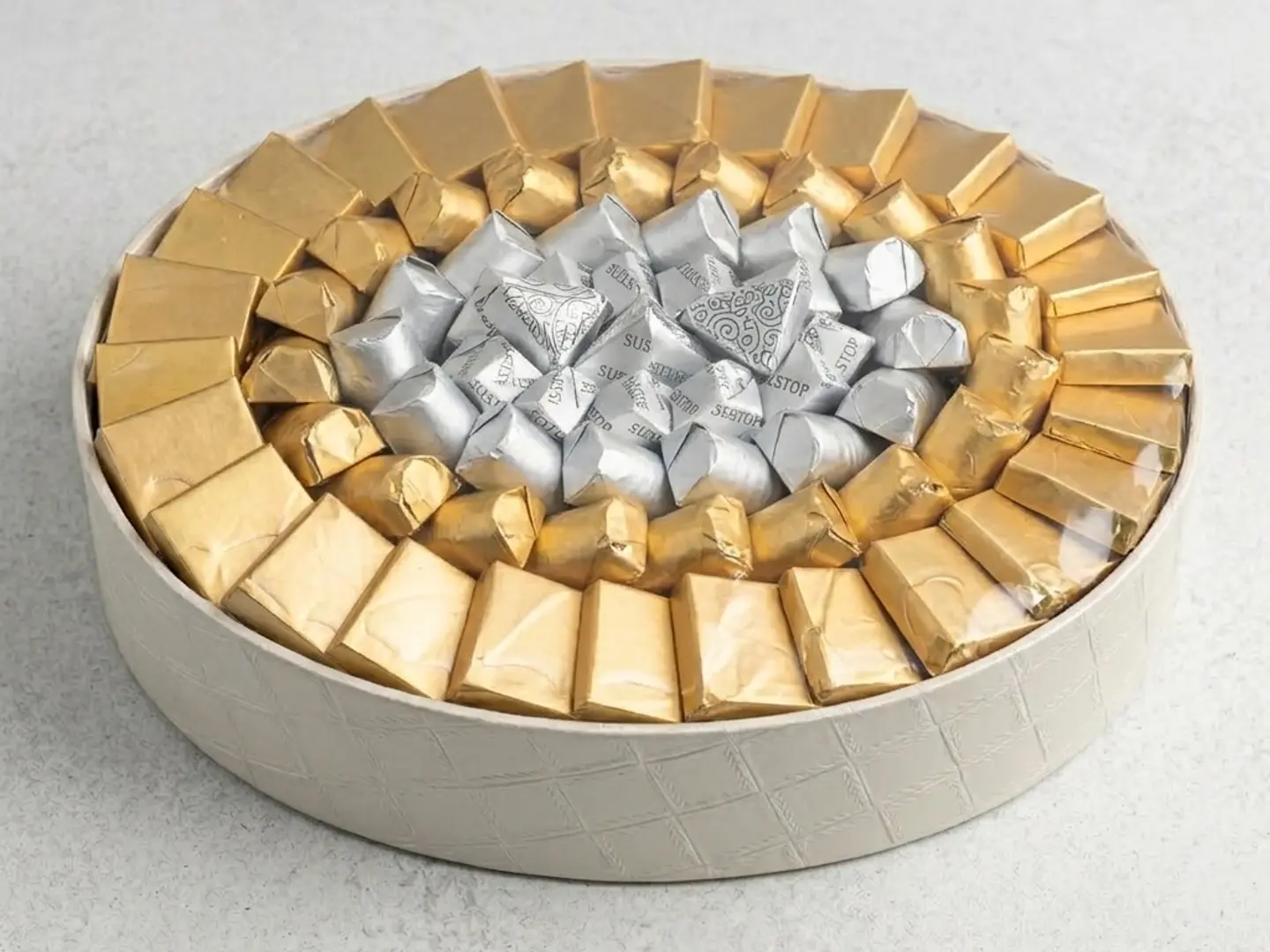 صينية شوكولاتة بلجيكية خاصة للعيد بيضاوية 901