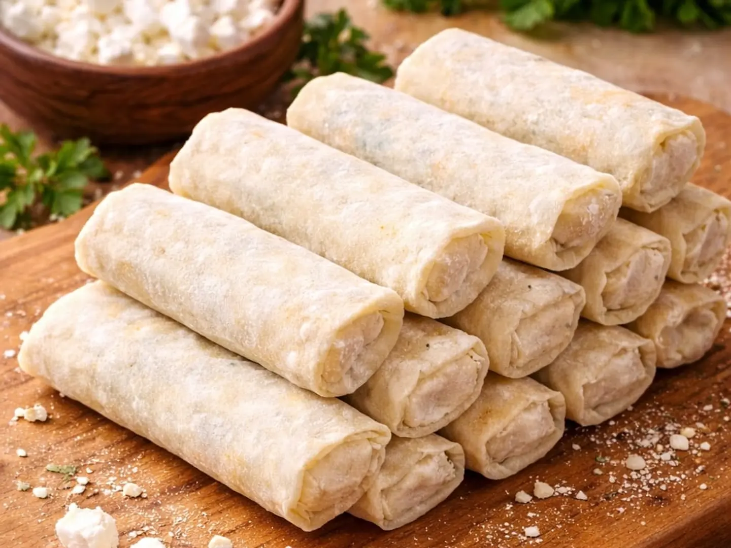 لفائف دجاج مجمدة 35 قطعة