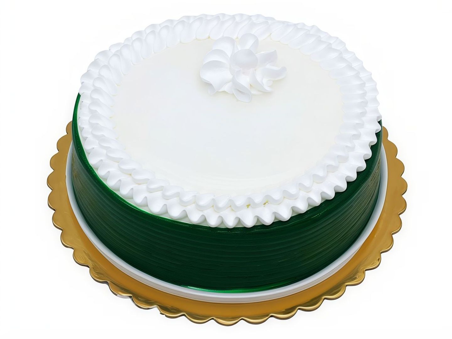 Cake Round Small Vanila - Price 1