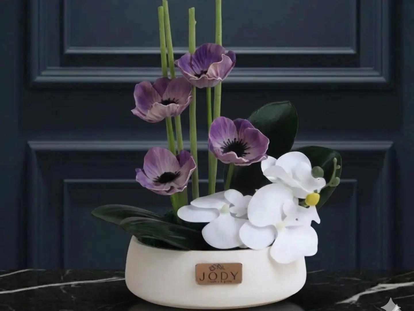 Purple & White Symphony