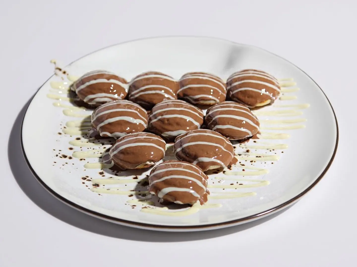 بانكيك شكولاته بيضاء