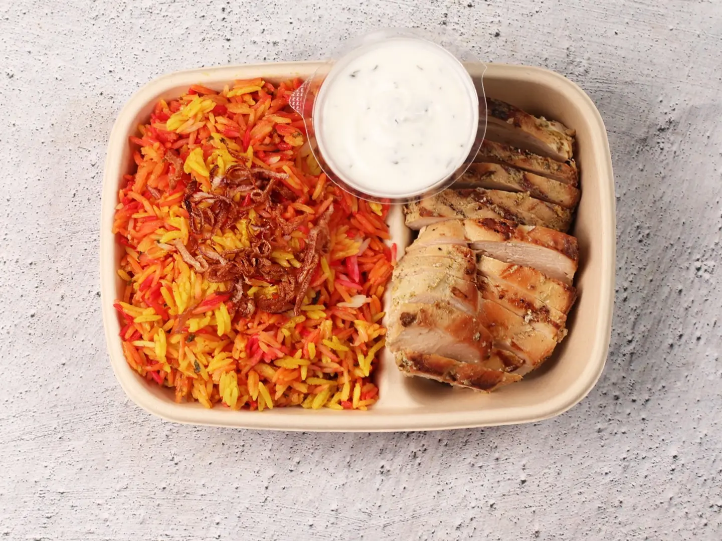 طبق برياني دجاج