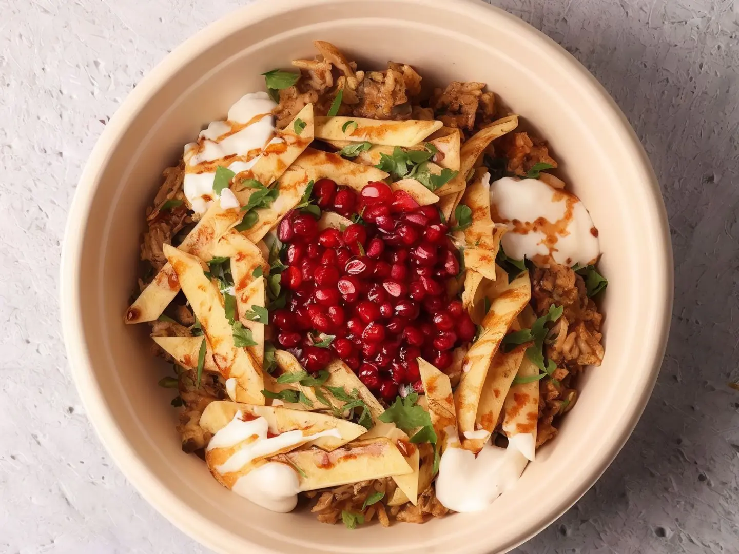 فتة ورق عنب