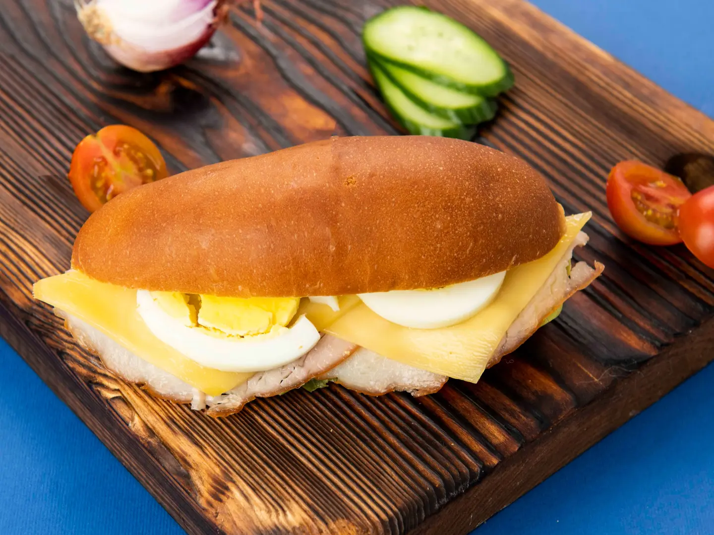 ساندويتش الديك الرومي الصغير