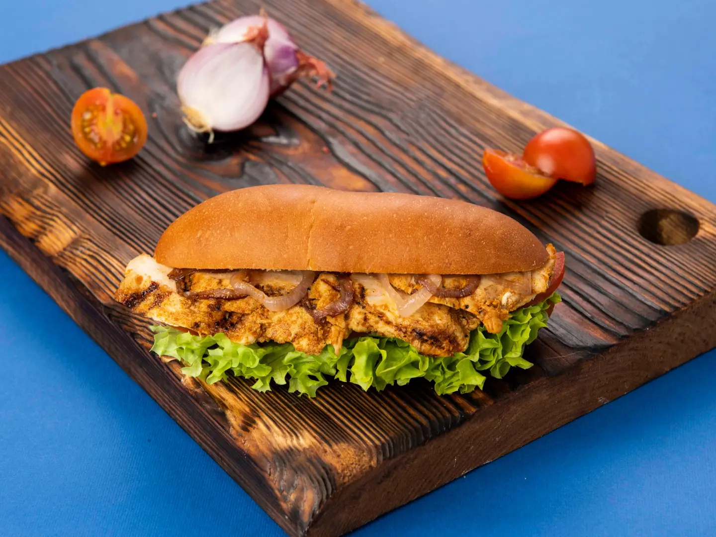 ميني ساندوتش دجاج مشوي