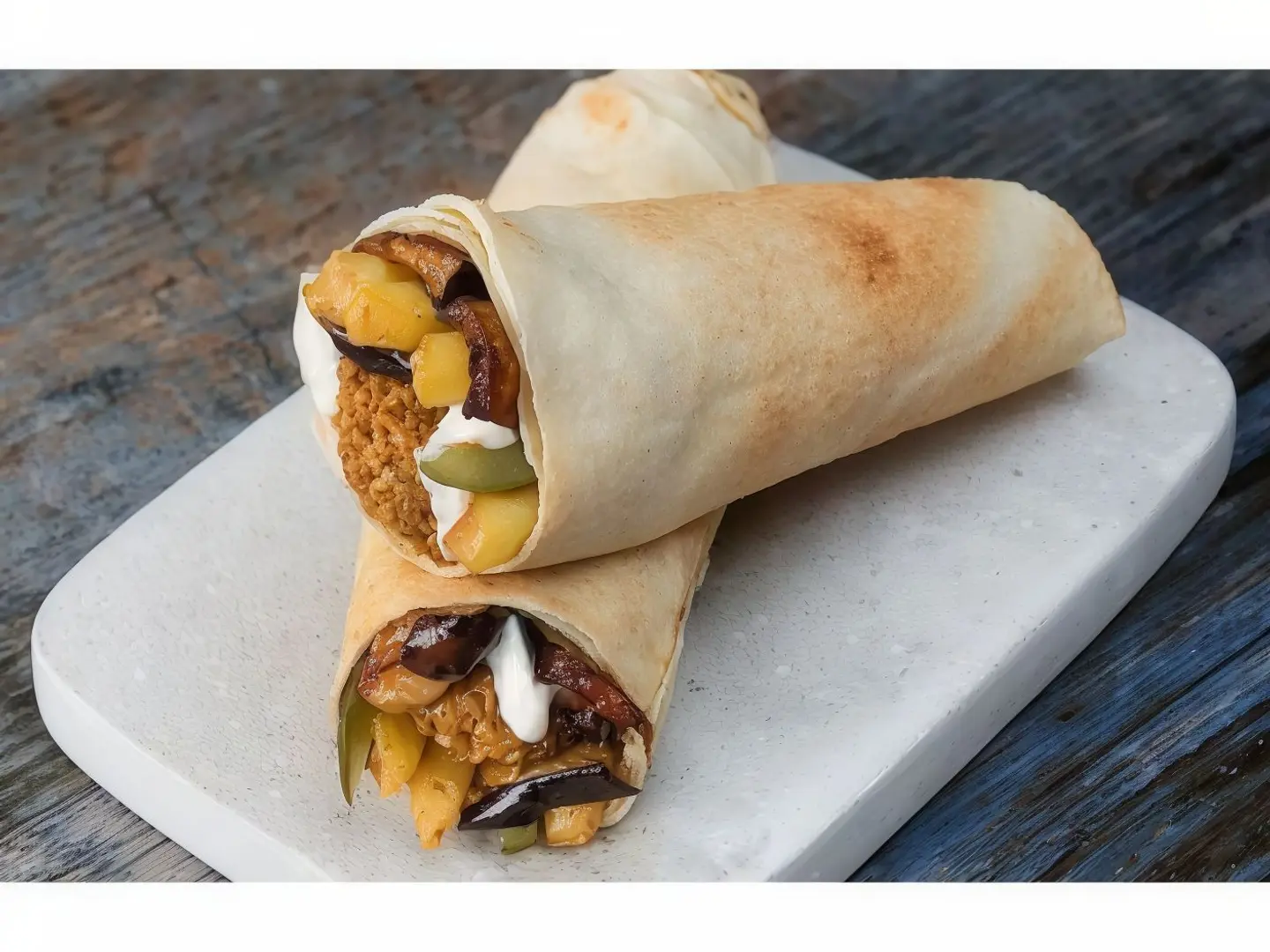 Falafel With Cheese Sandwich