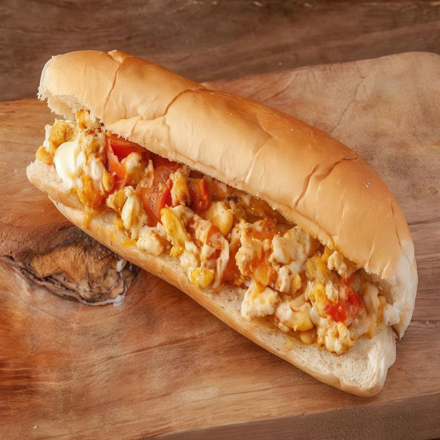 Shakshouka Sandwich Saj