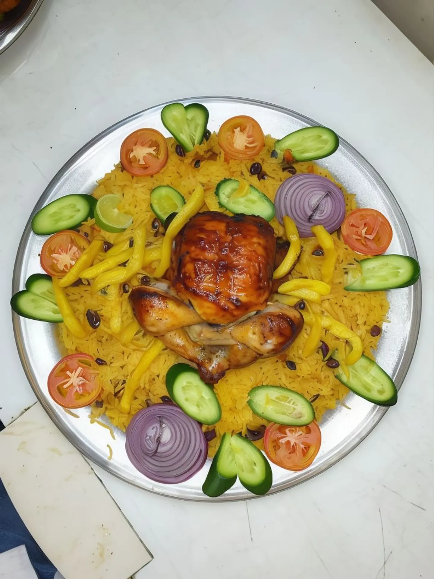 Chicken Grill With Rice - Whole Chicken