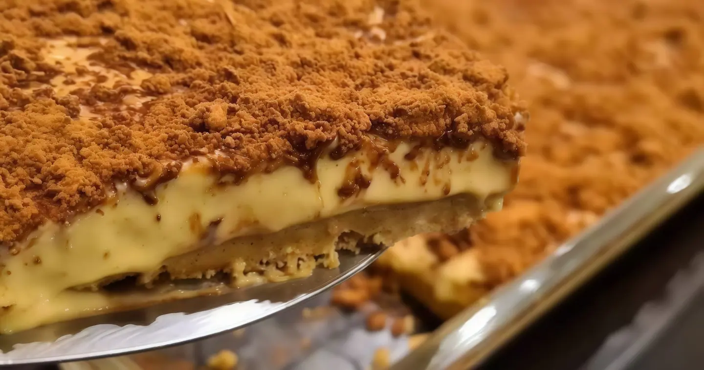 Caramel Flavor Dessert Plate