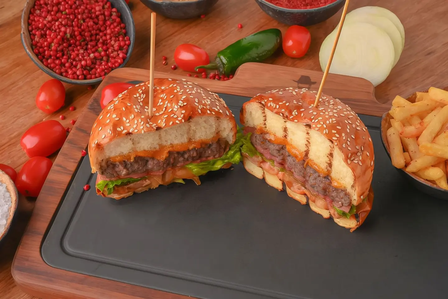 برجر قوركان شيف الخاص