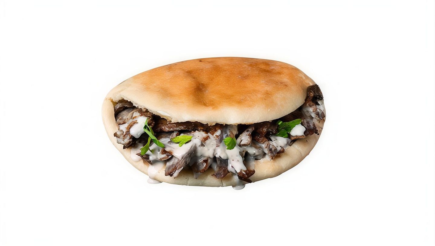 ساندويتش عادي لحم