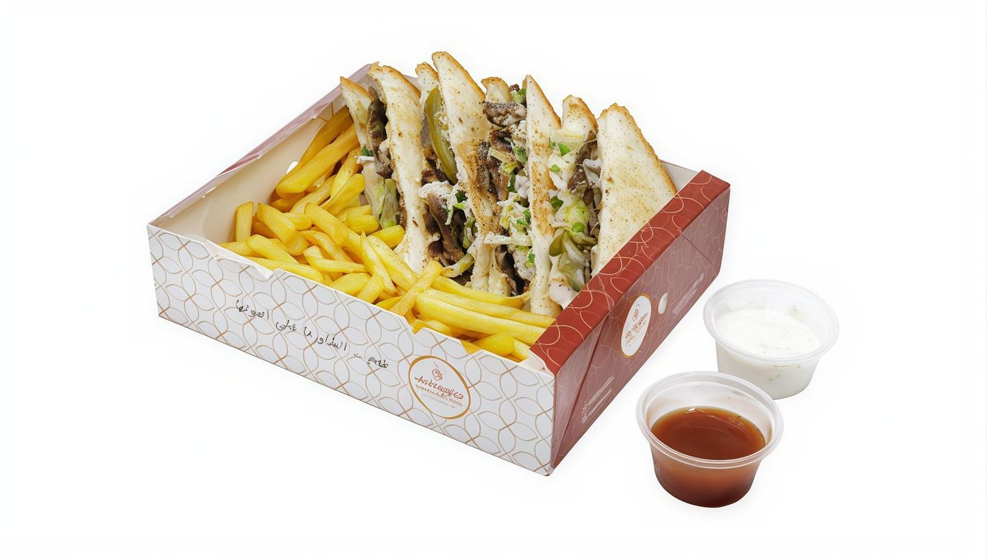 شاورما تويستر لحم