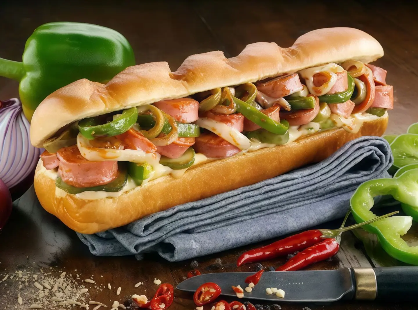 Hot Dog Fajita