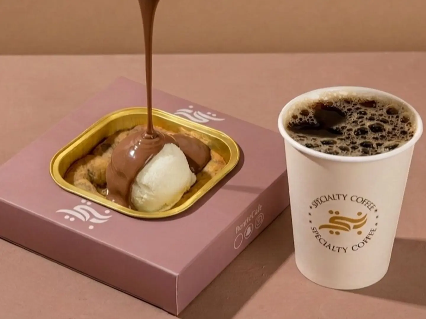 ايسكريم كوكيز وقهوة اليوم