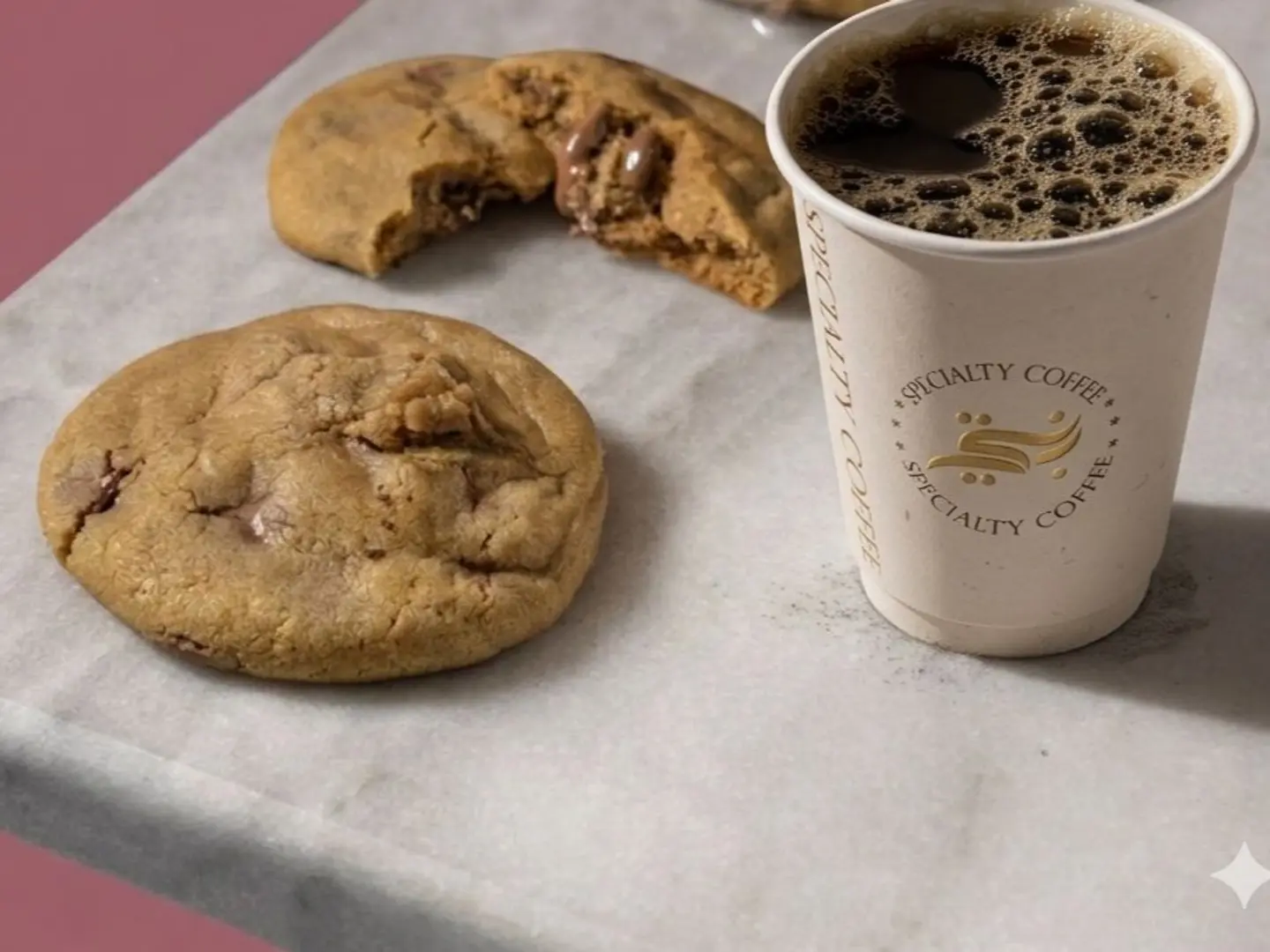 كوكيز وقهوة