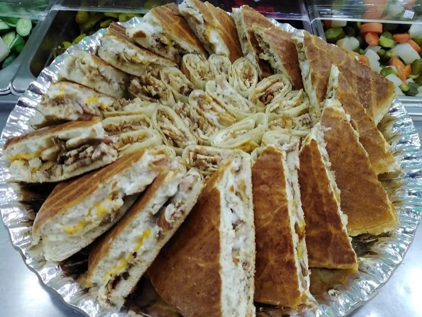 صحن شاورما ايطالي