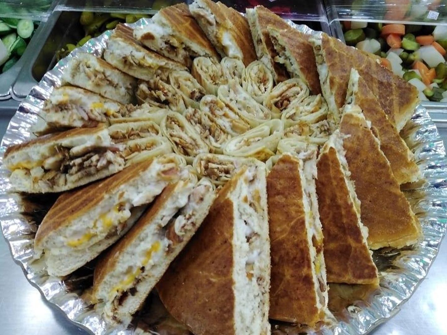 صحن شاورما ايطالي
