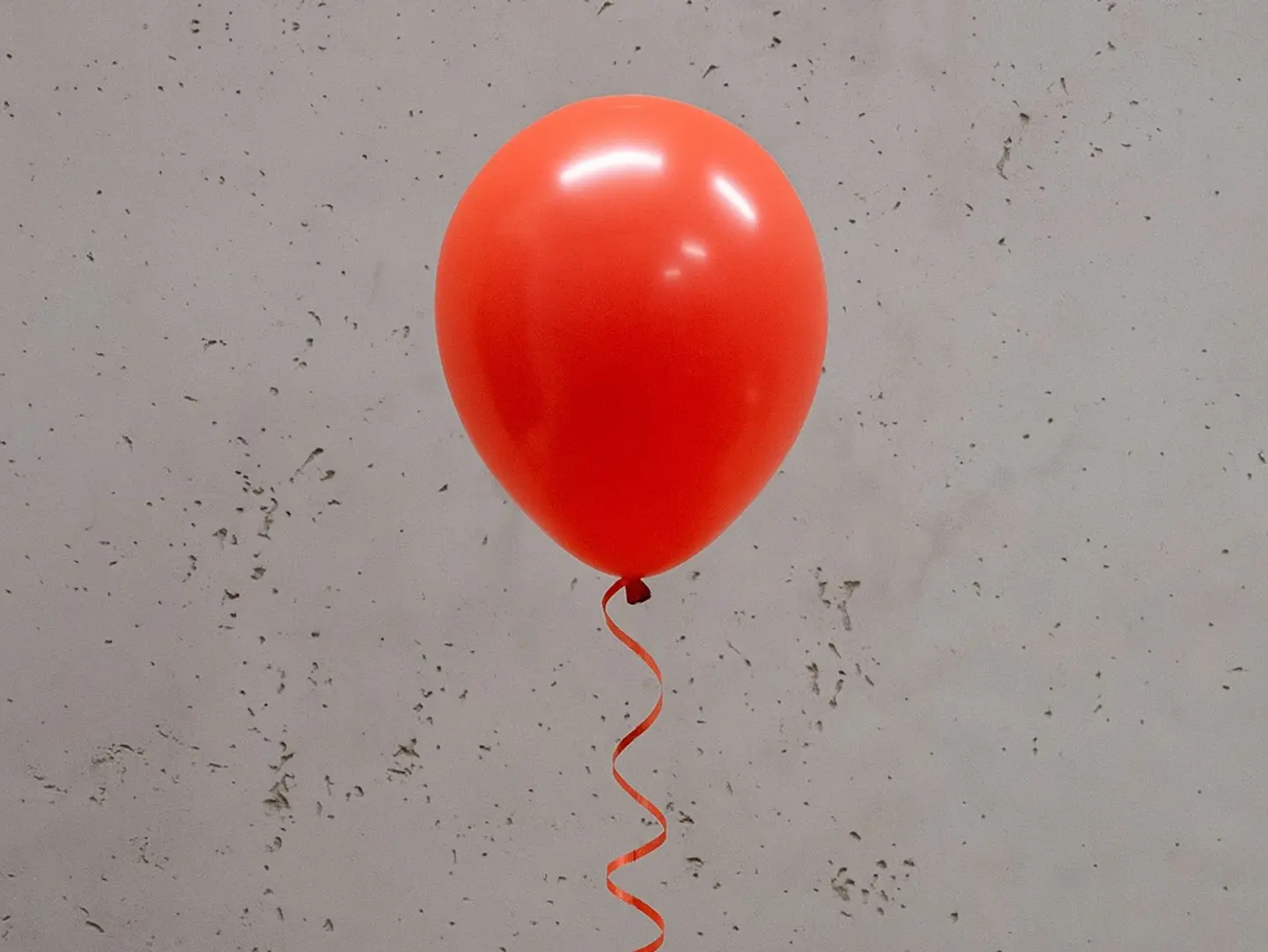 Red Helium Balloon
