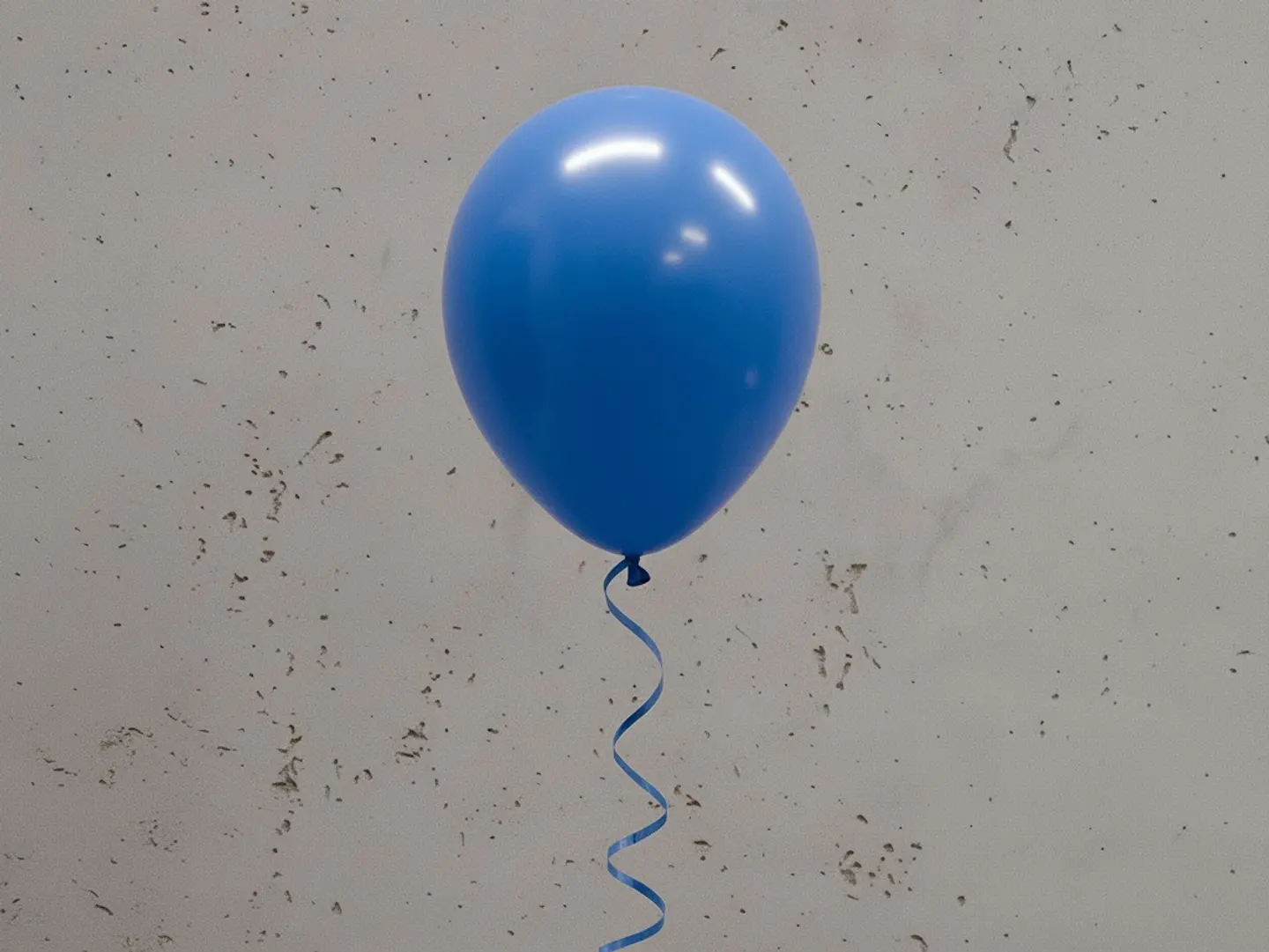 Blue Helium Balloon