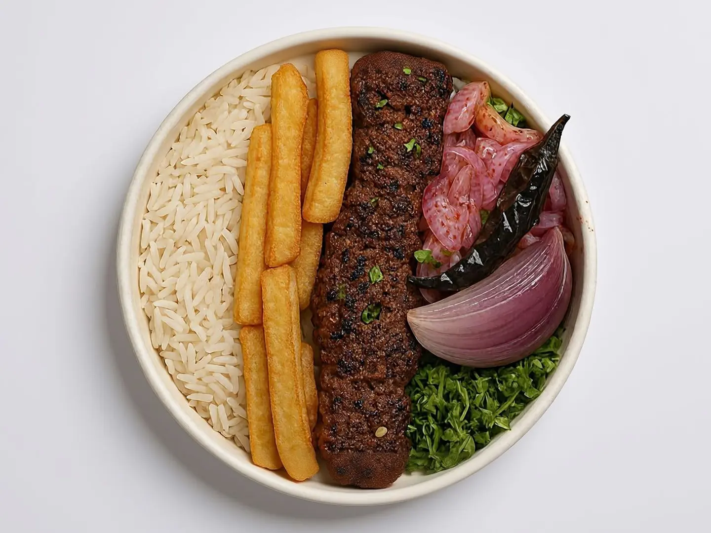تصبيرة كباب لحم