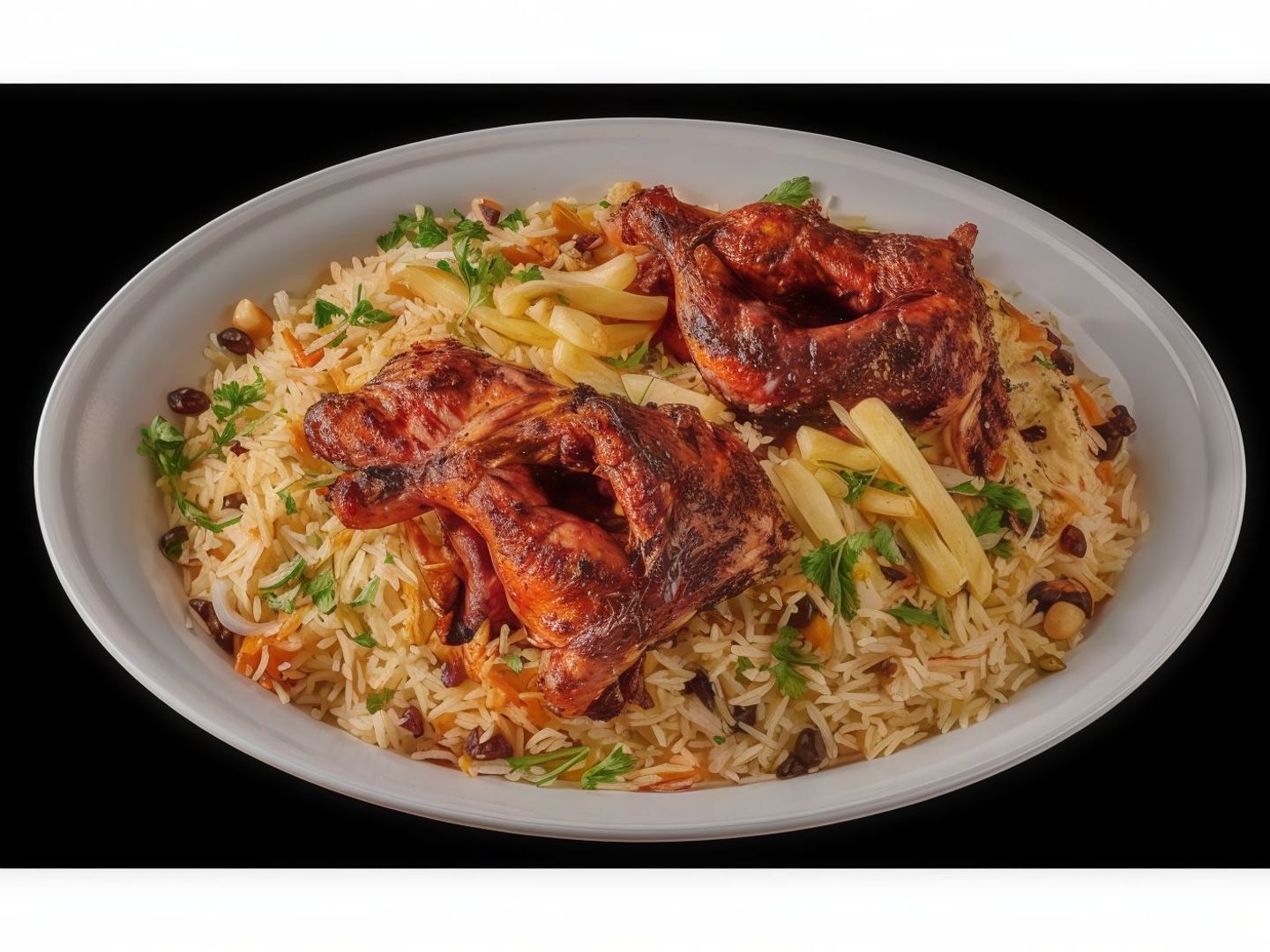 حبة فحم مع الرز