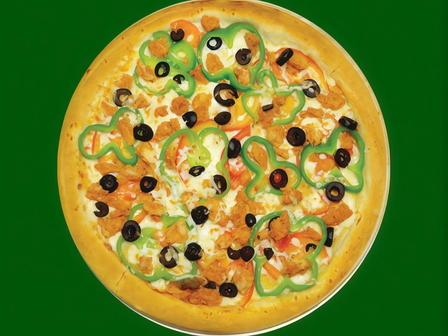 Chicken Pieces Pizza