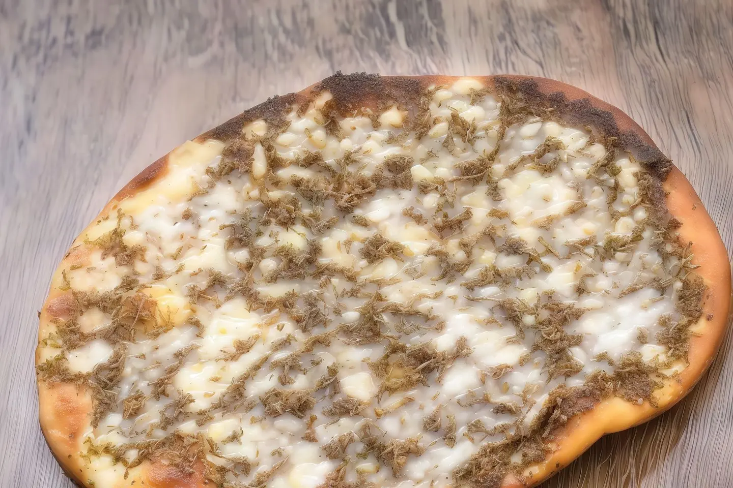 جبنة عكاوي بالزعتر