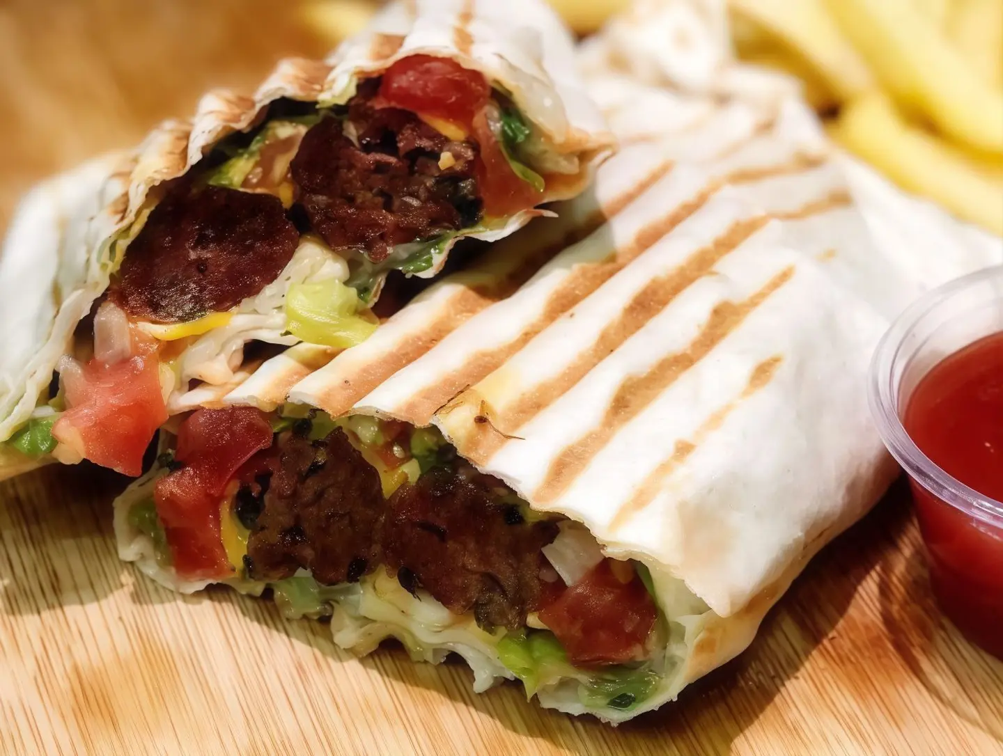 Tortilla Meat Cubes
