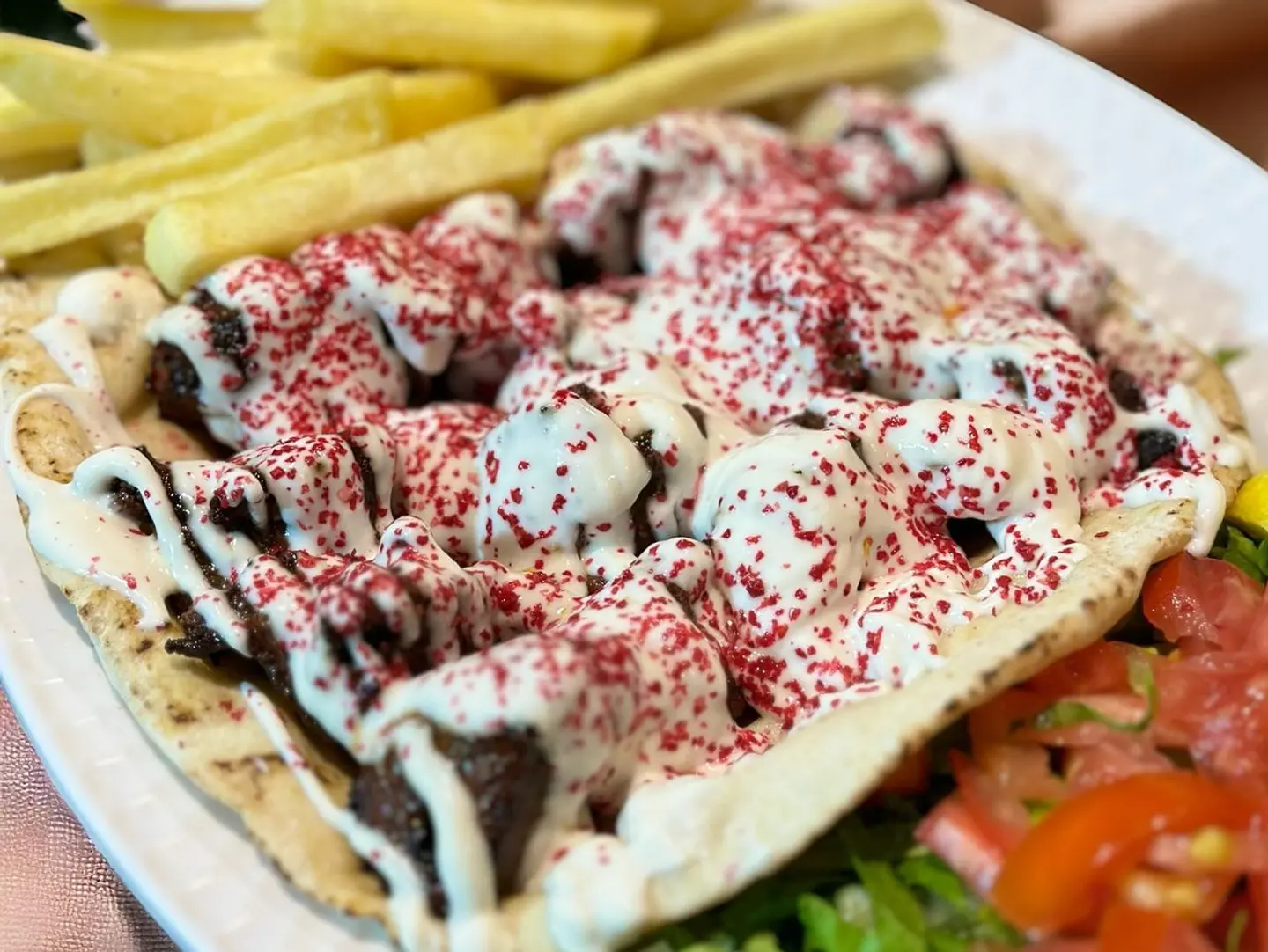 Meat Awsal Gariqni - 4 Skewers