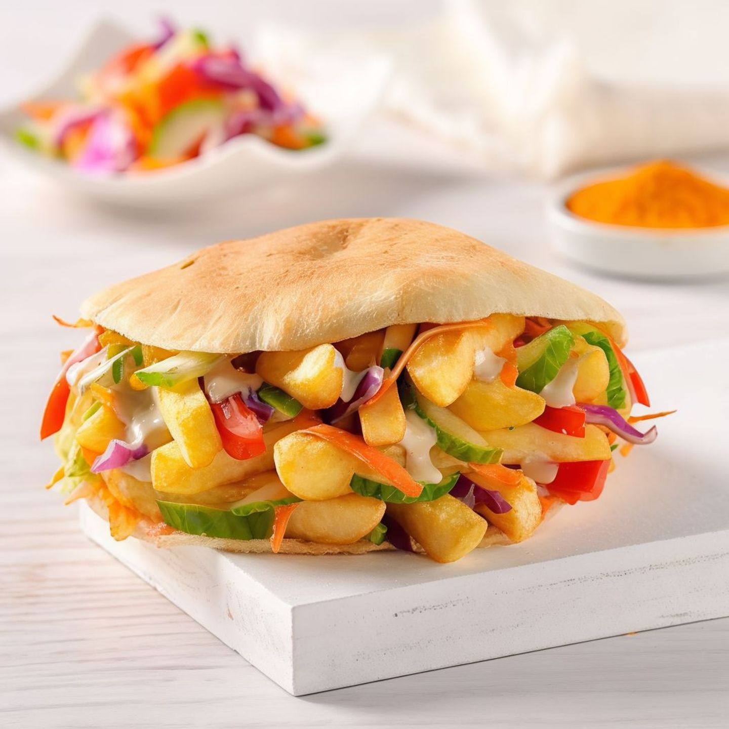 French Fries Sandwich