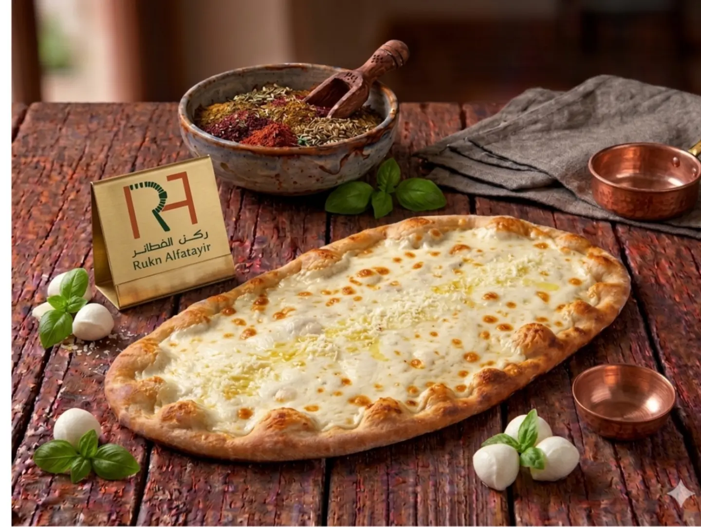 فطيرة جبن الموزريلا