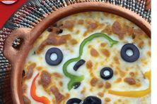طاجن مكرونه باللحم والخضار الموزاريلا