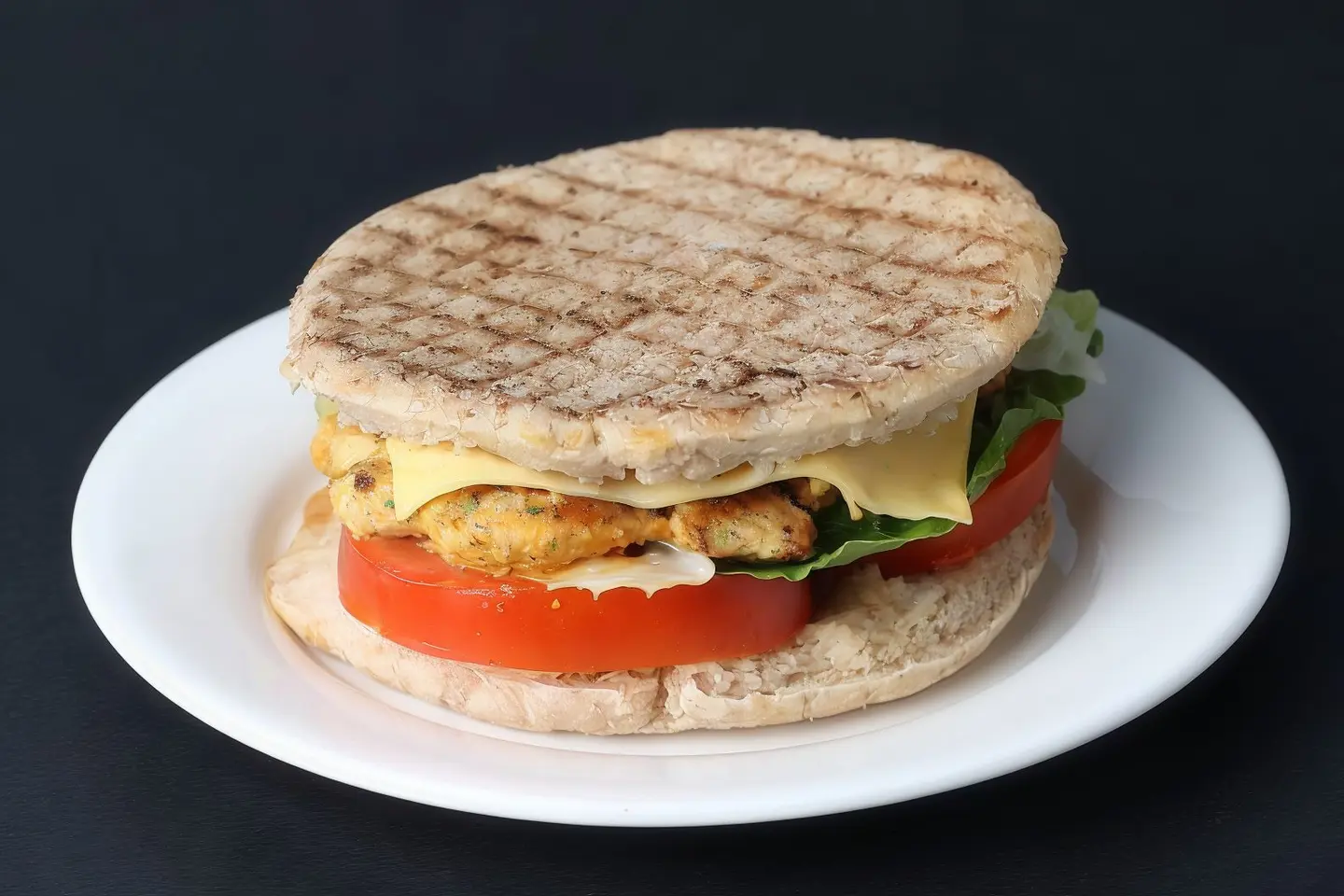 Moroccan Delicious Chicken Burger