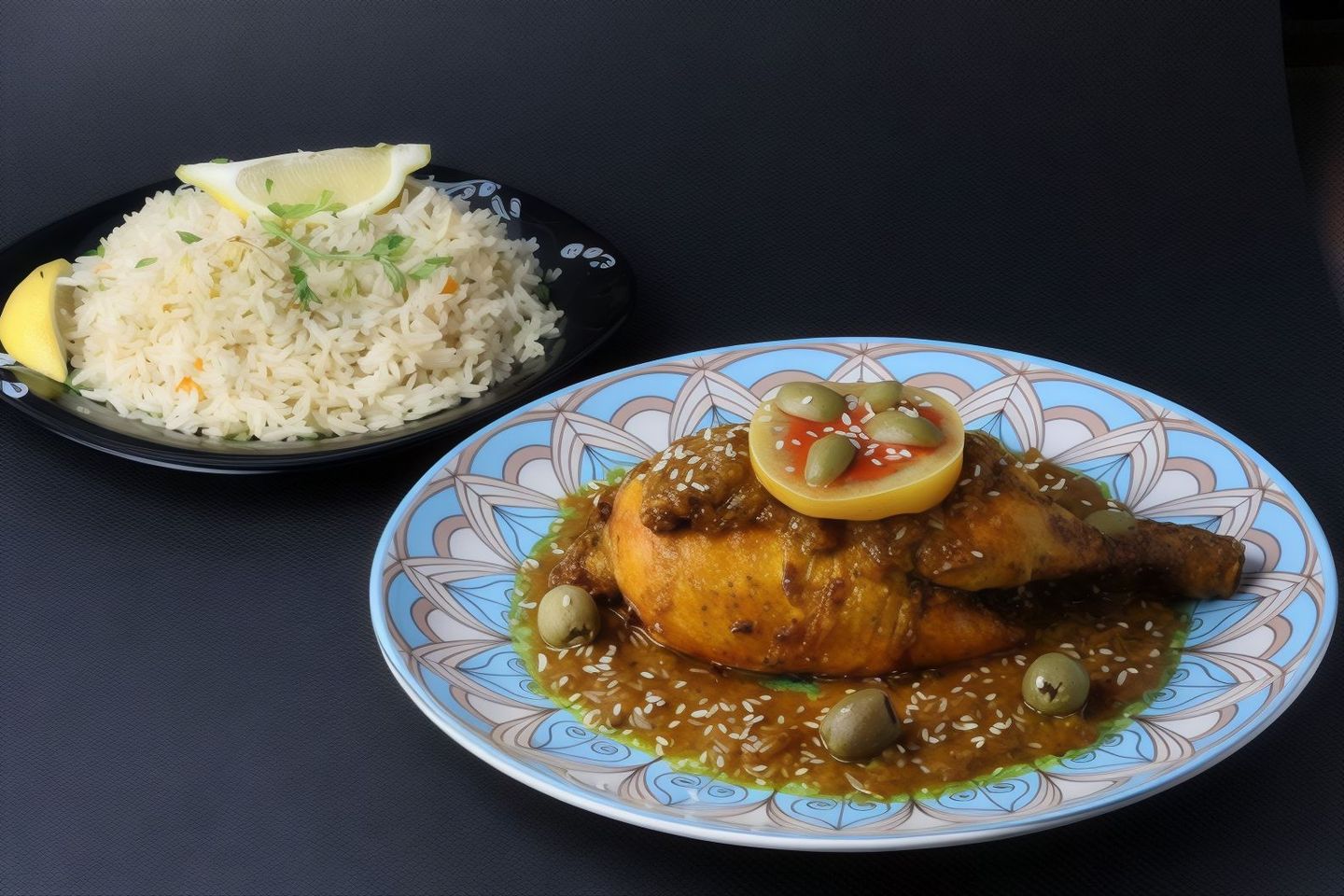 نص تغميره مع الأرز