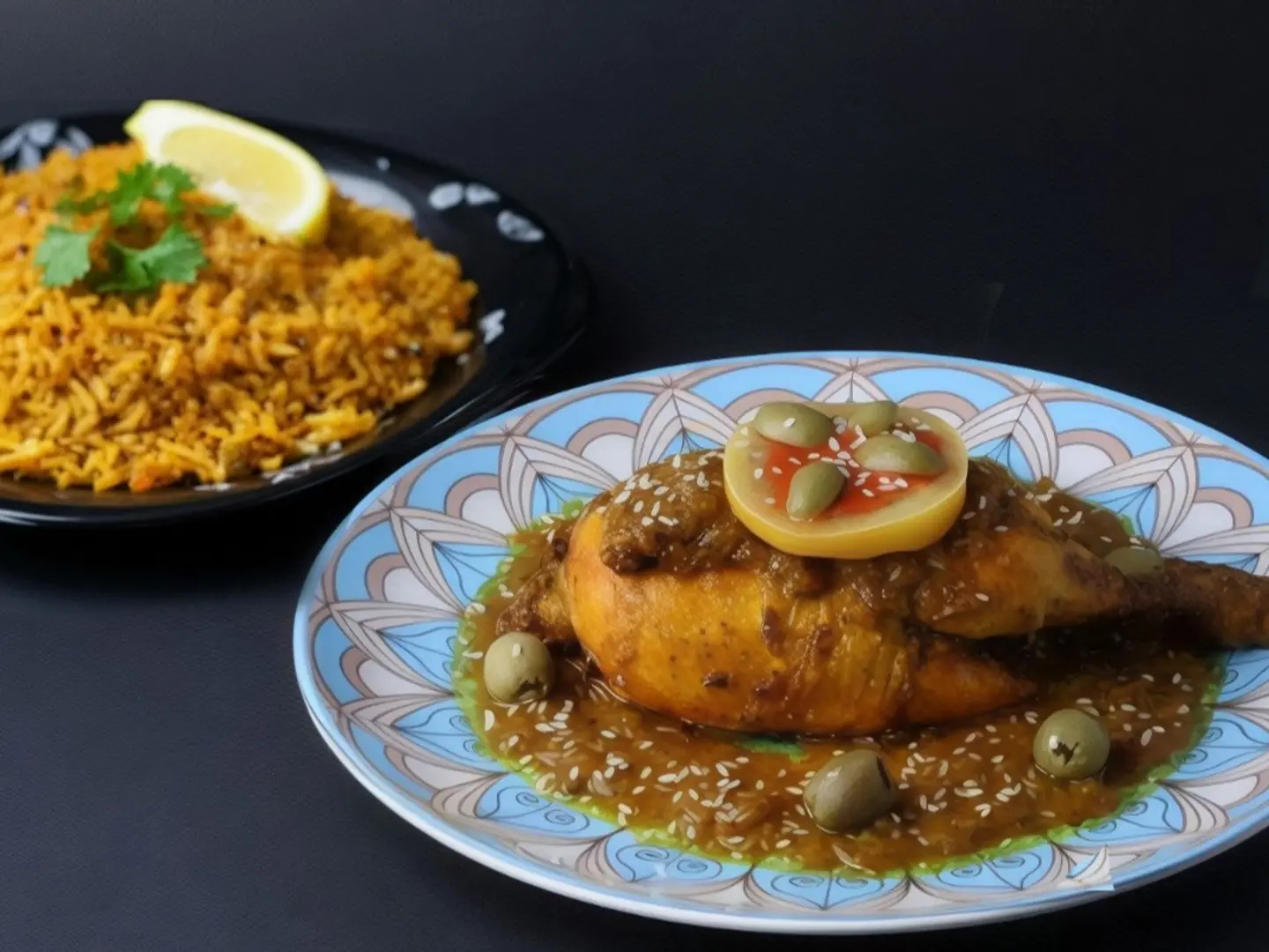 نص تغميره مع الأرز