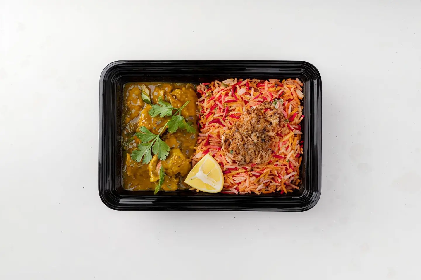 Chicken Darbari With Biryani Rice