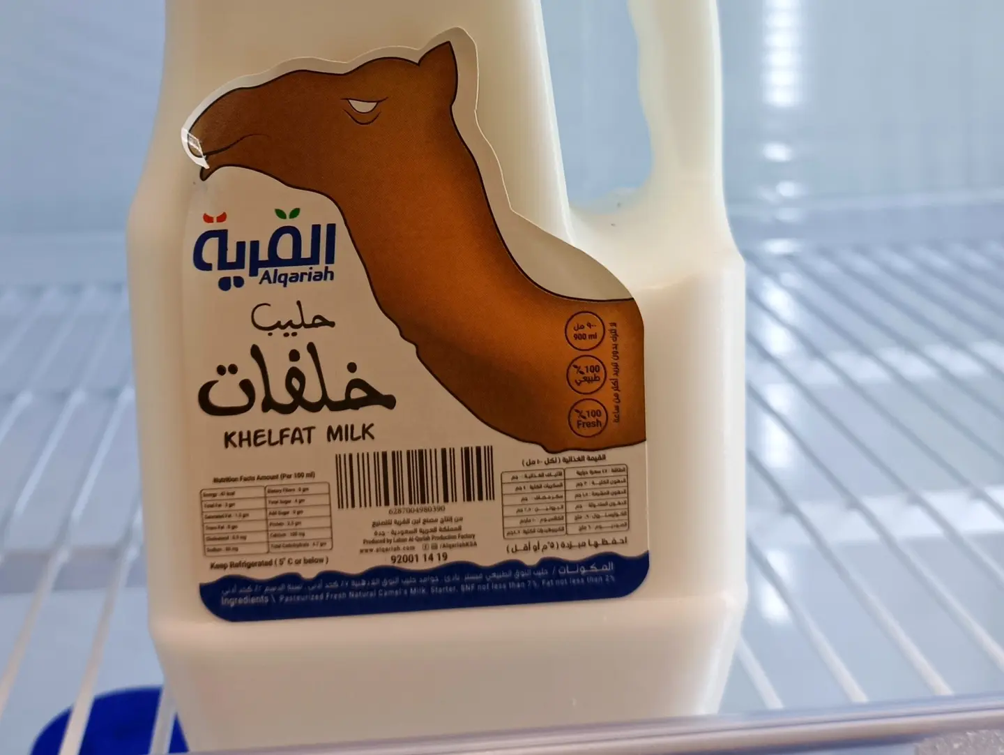 حليب إبل خلفات